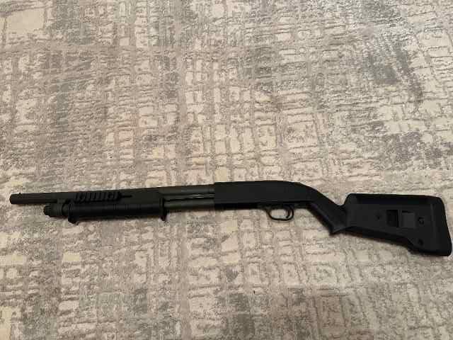 Mossberg 590a1 12 ga  magpul upgraded stock + pump