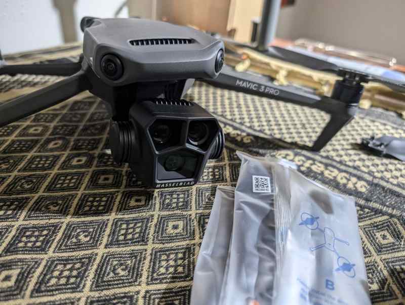 Mavic 3 Pro Drone, Fly More Bundle With RC PRO