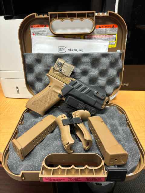 Glock 19x w/ TP trigger, Shogun slide &amp; Acro P-2